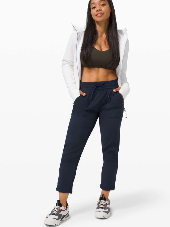 lululemon athletica Pants - Lululemon Beyond the Studio Crop True Navy